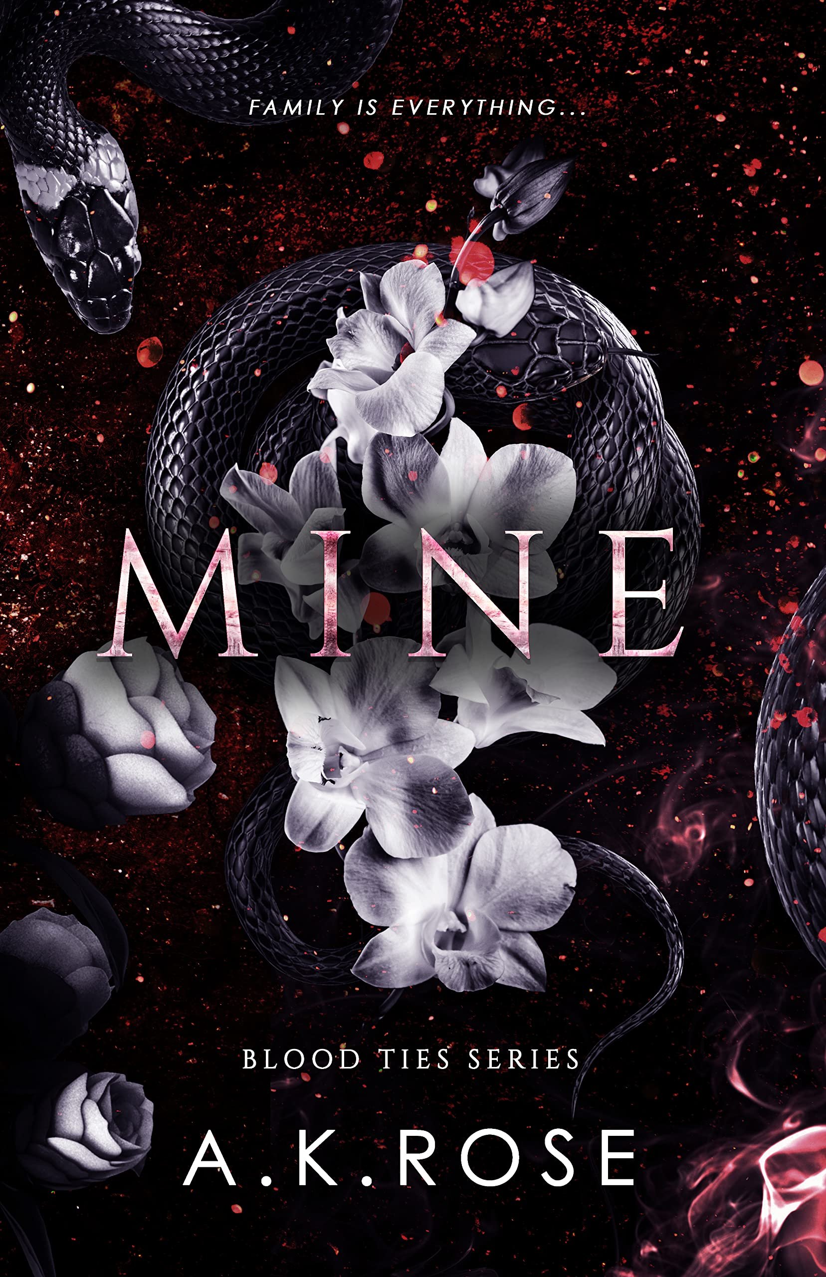 Mine (Blood Ties Book 1) Cover